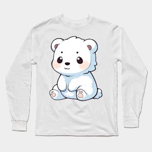 Cute baby polar bear Long Sleeve T-Shirt